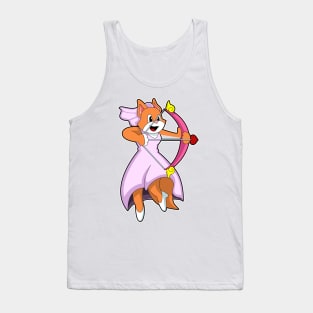 Cat as Bride with Wedding dress Tank Top